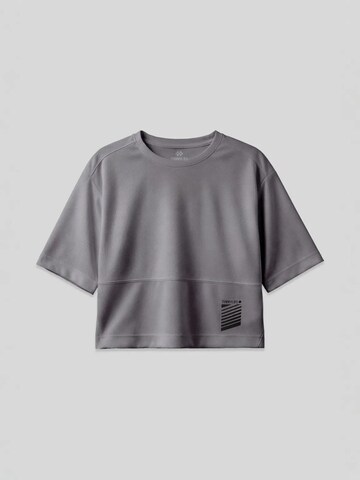 Maglia extra large di Tommy Life in grigio: frontale