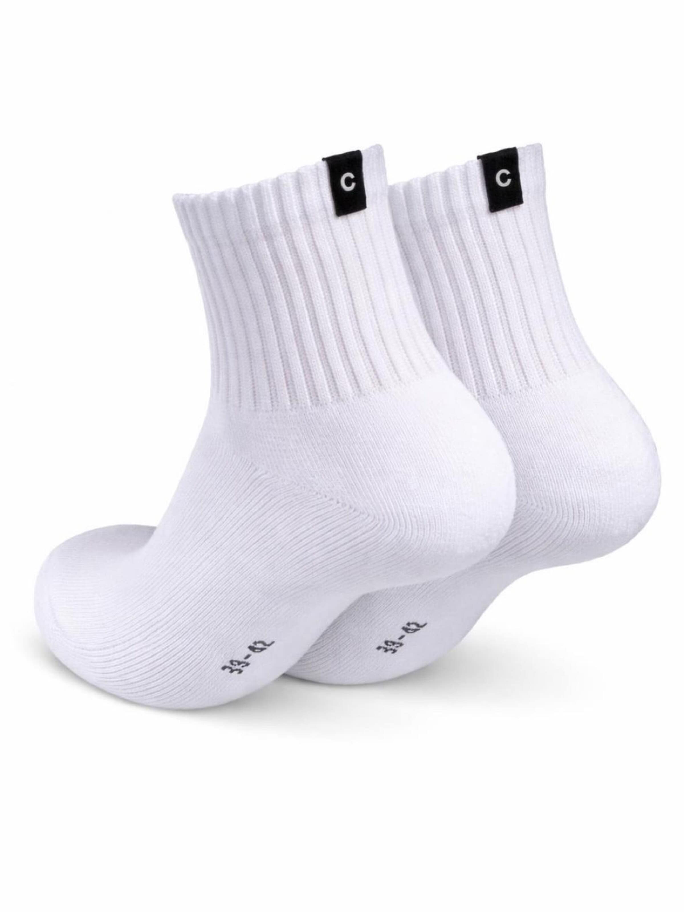 Cocain Underwear Socks 'Kurzsocken' in White