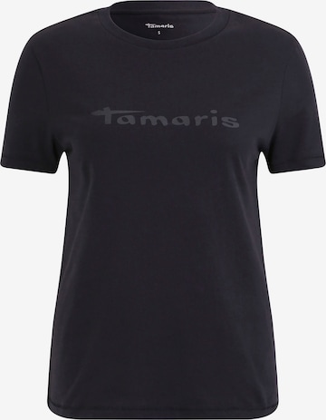 TAMARIS Shirt in Black: front