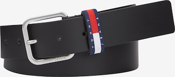 Tommy Jeans Belt in Black: front