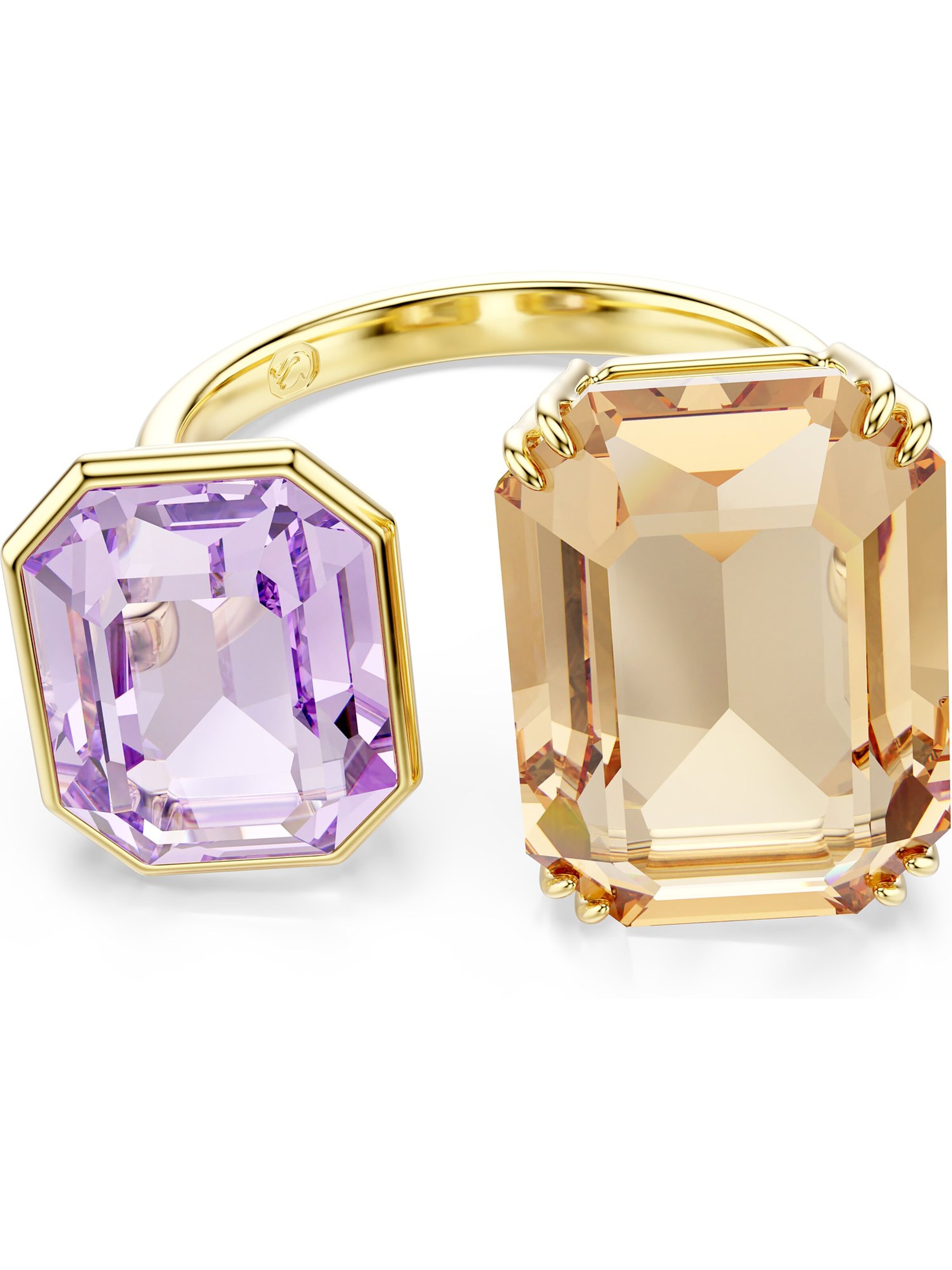 Swarovski Ring in Gold: front