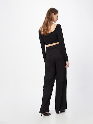 IVY OAK Wide leg Broek 'PIA' in Zwart