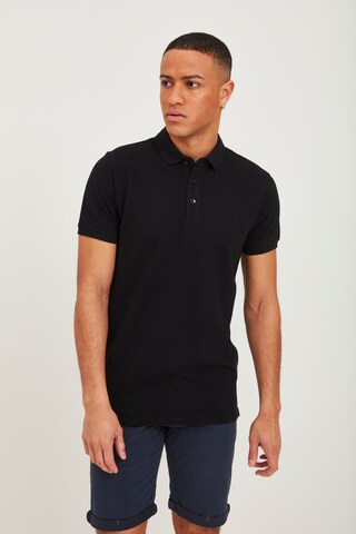 INDICODE JEANS Poloshirt 'REBBERT' in Schwarz: predná strana