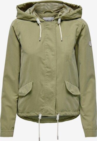 Veste mi-saison 'Skylar' ONLY en vert : devant