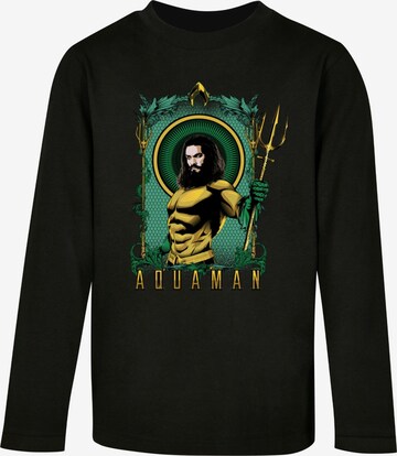 T-Shirt 'Aquaman - Trident' ABSOLUTE CULT en noir : devant