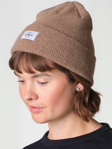 Klitmøller Collective Hat ' Rib ' in Beige: front
