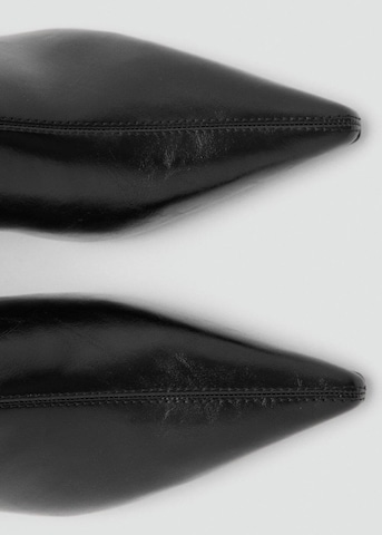 MANGO Ankle Boots 'Bird' in Black