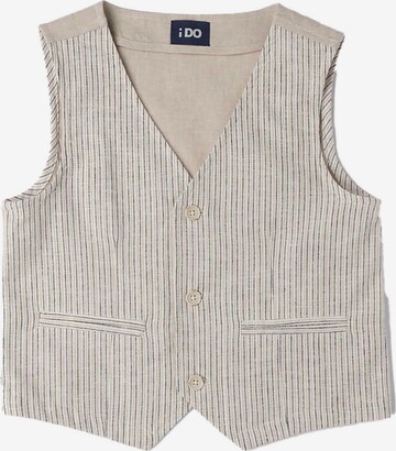 Gilet IDO COLLECTION en beige : devant