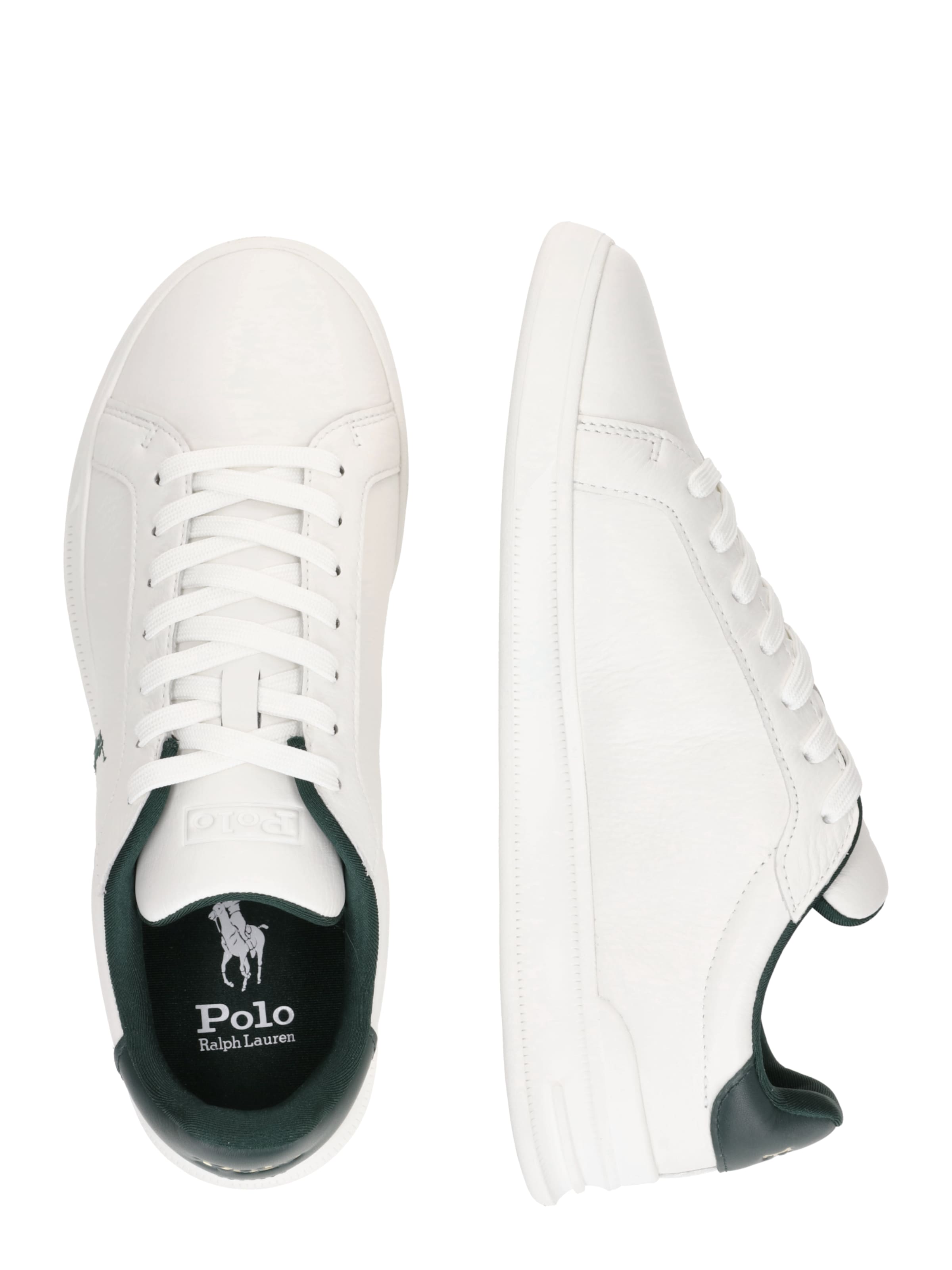 Polo Ralph Lauren Низкие кроссовки 'HRT CRT II' в Белый