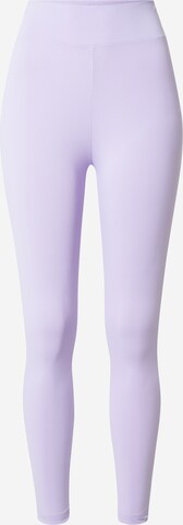 Urban Classics Skinny Leggings i lilla: forside