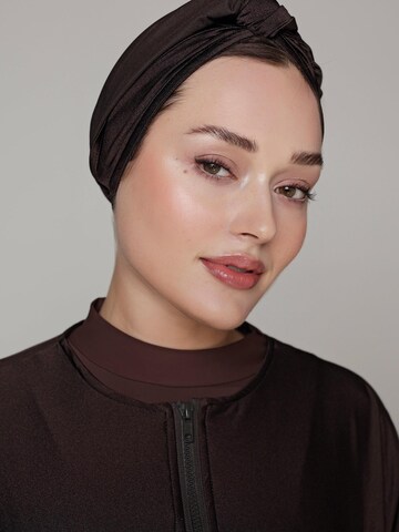 Bandeau de sport 'Headcover - Anti - Slip - Swim-turban' SIYA Swimwear en marron