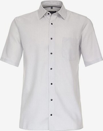 VENTI Comfort fit Button Up Shirt in Grey: front