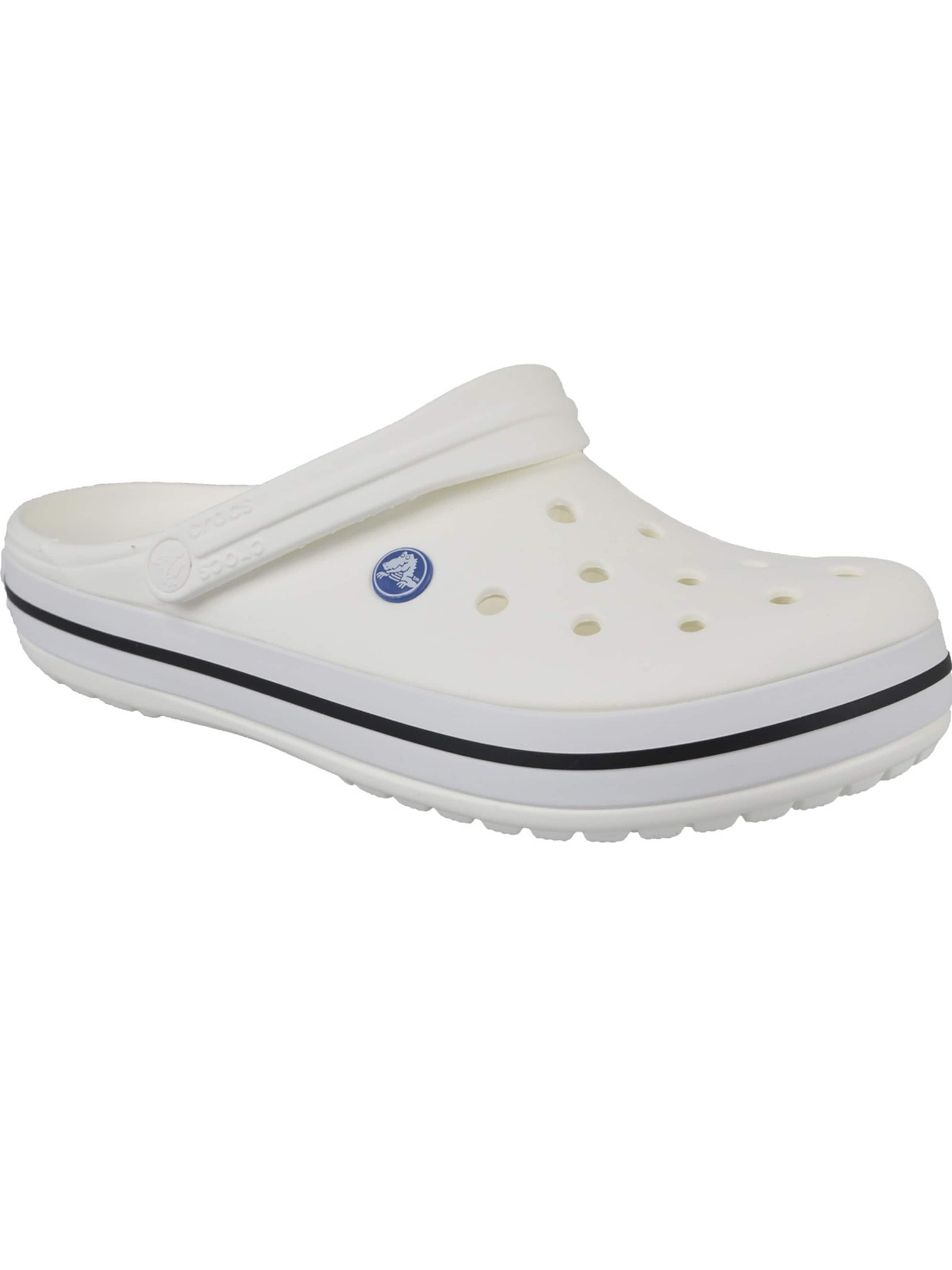 Crocs Clogs 'Crocband'‌‌‌‌‌ in Weiß: Vorderseite