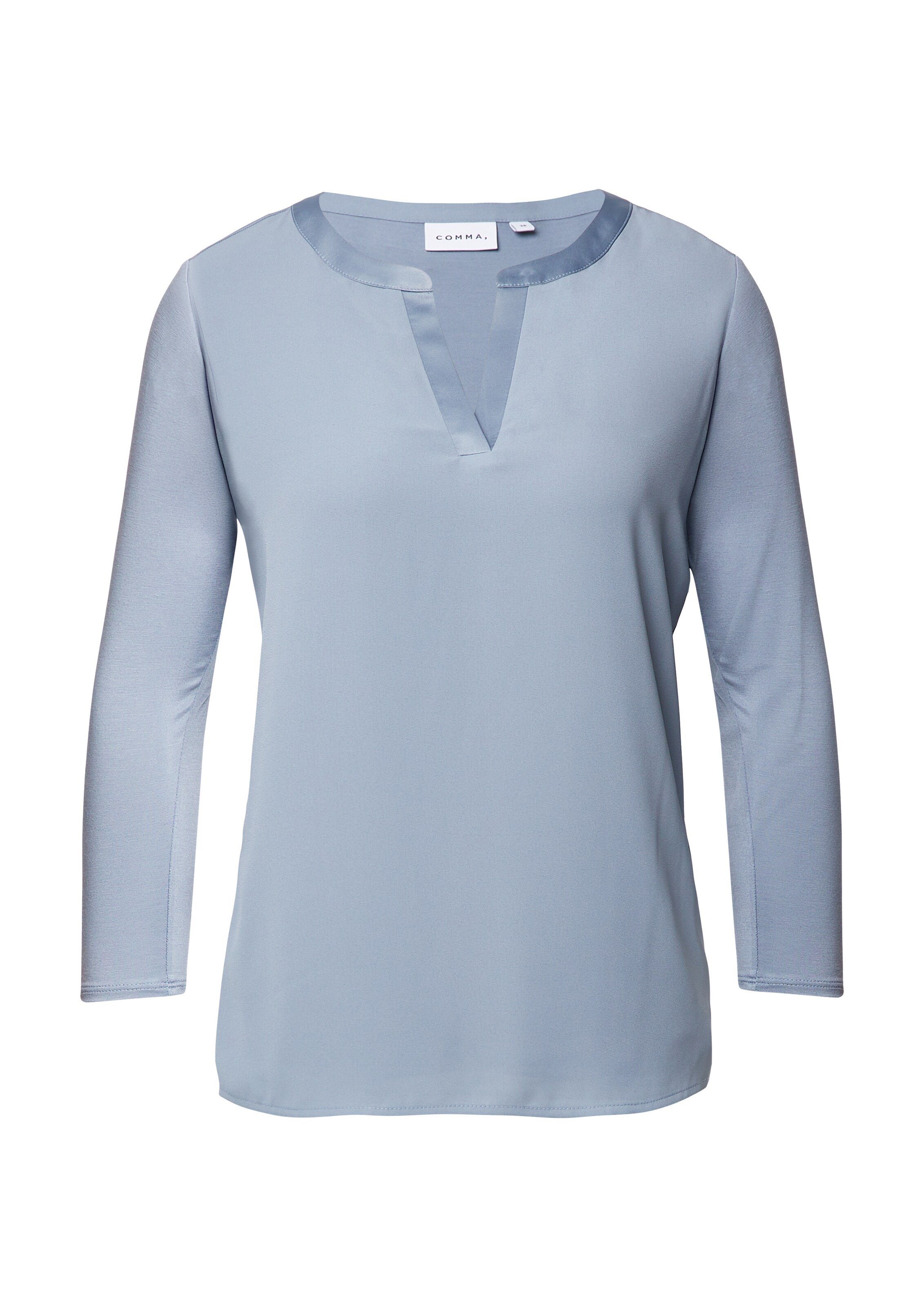 Chemisier COMMA en bleu : devant