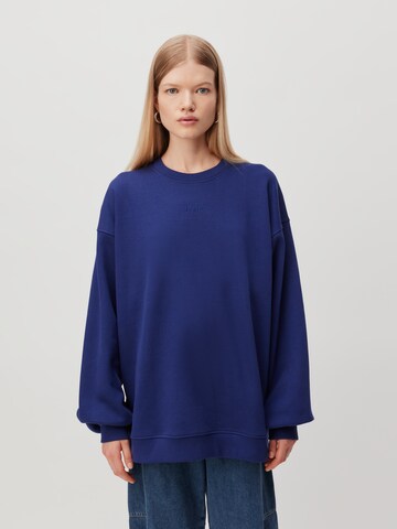 LeGer by Lena Gercke - Sweatshirt 'Indra' em azul: frente