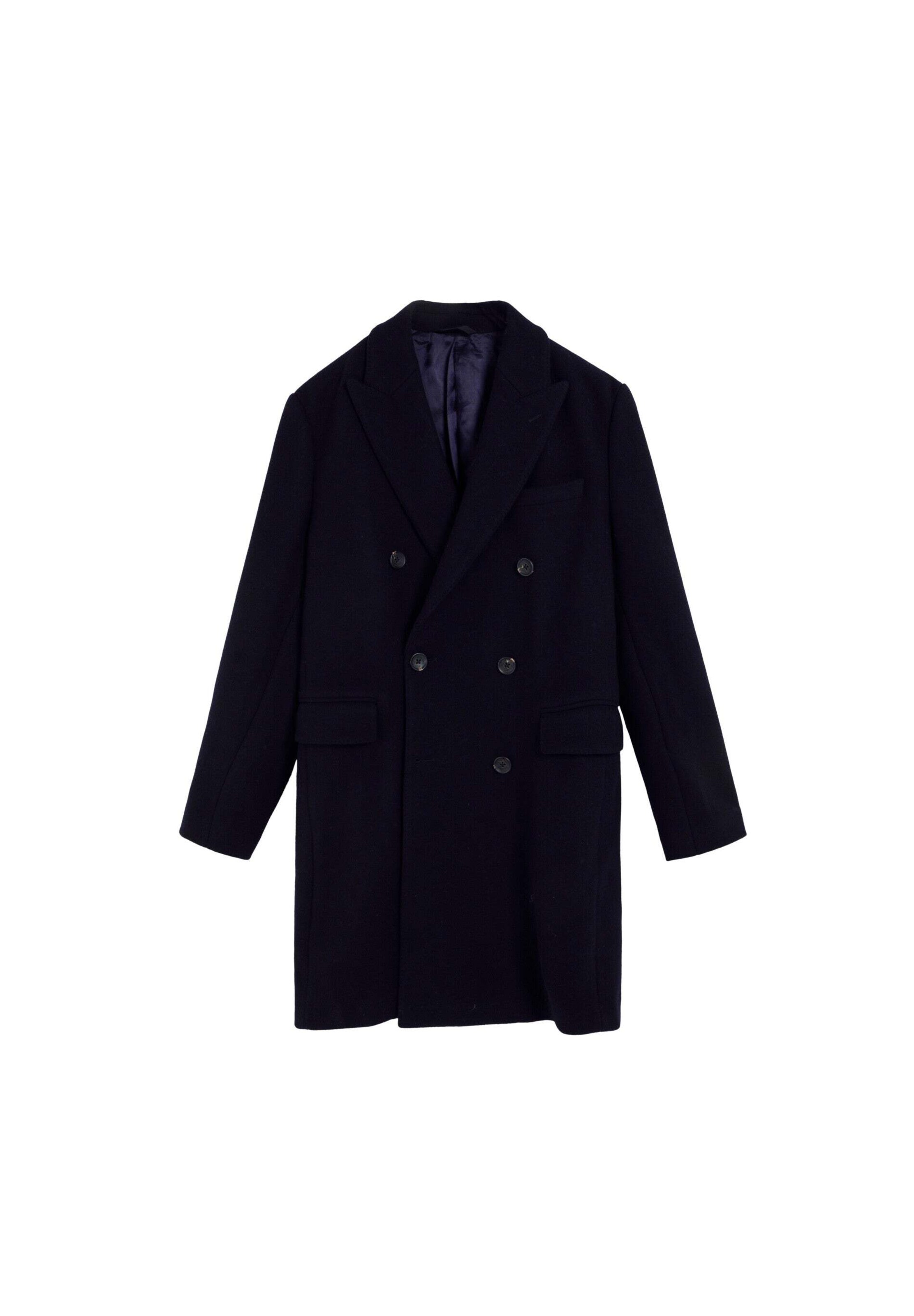 Scalpers Ανοιξιάτικο και φθινοπωρινό παλτό σε μπλε: μπροστά