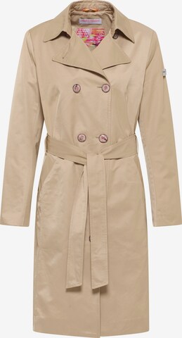 Frieda & Freddies NY Between-Seasons Coat 'Hillary Neo' in Beige: front