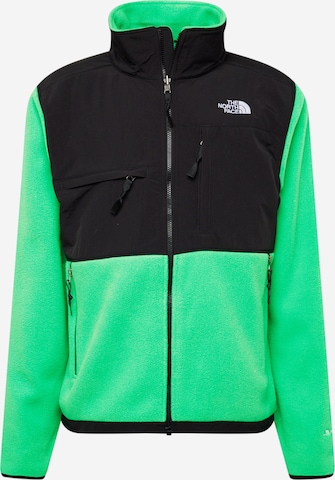 THE NORTH FACE Funktionele fleece-jas 'DENALI' in Groen: voorkant