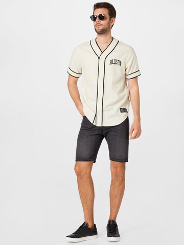 HOLLISTER Regular Fit Hemd in Beige