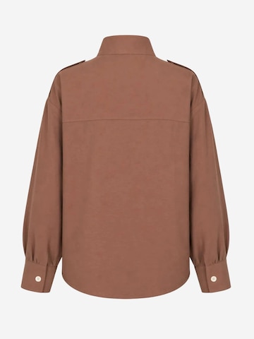 MixRay Shirt 'Hemden' in Brown