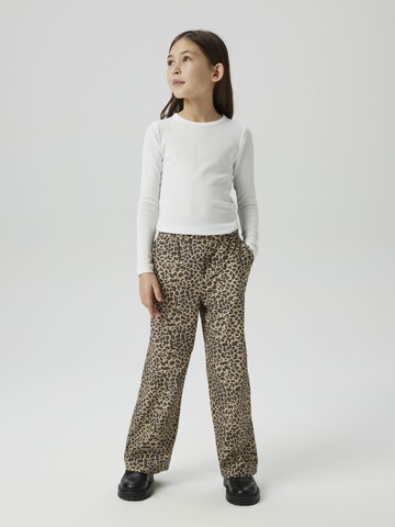 Loosefit Pantalon 'NKFBeleo' NAME IT en marron