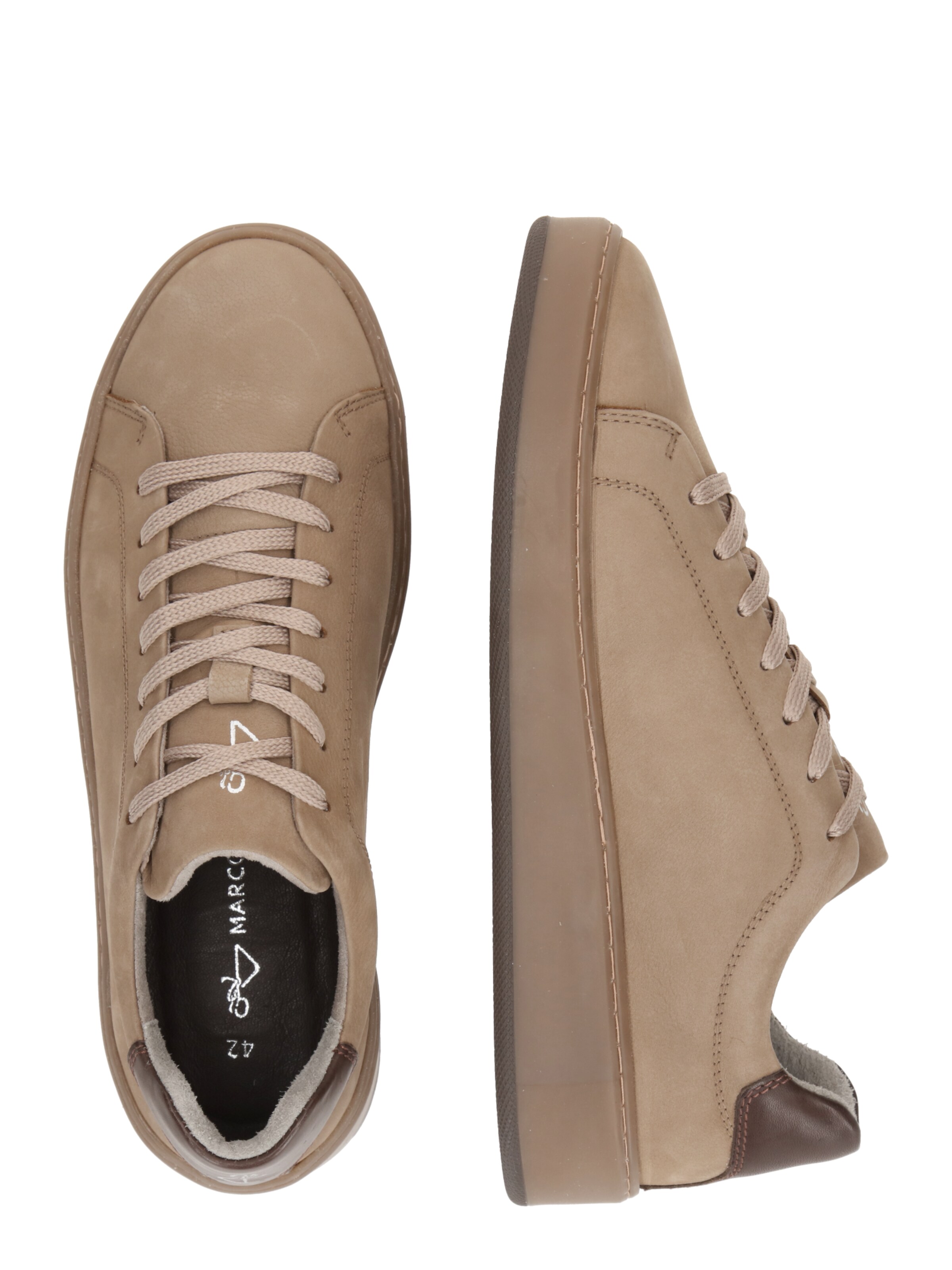 Sneaker bassa di MARCO TOZZI by GUIDO MARIA KRETSCHMER in beige