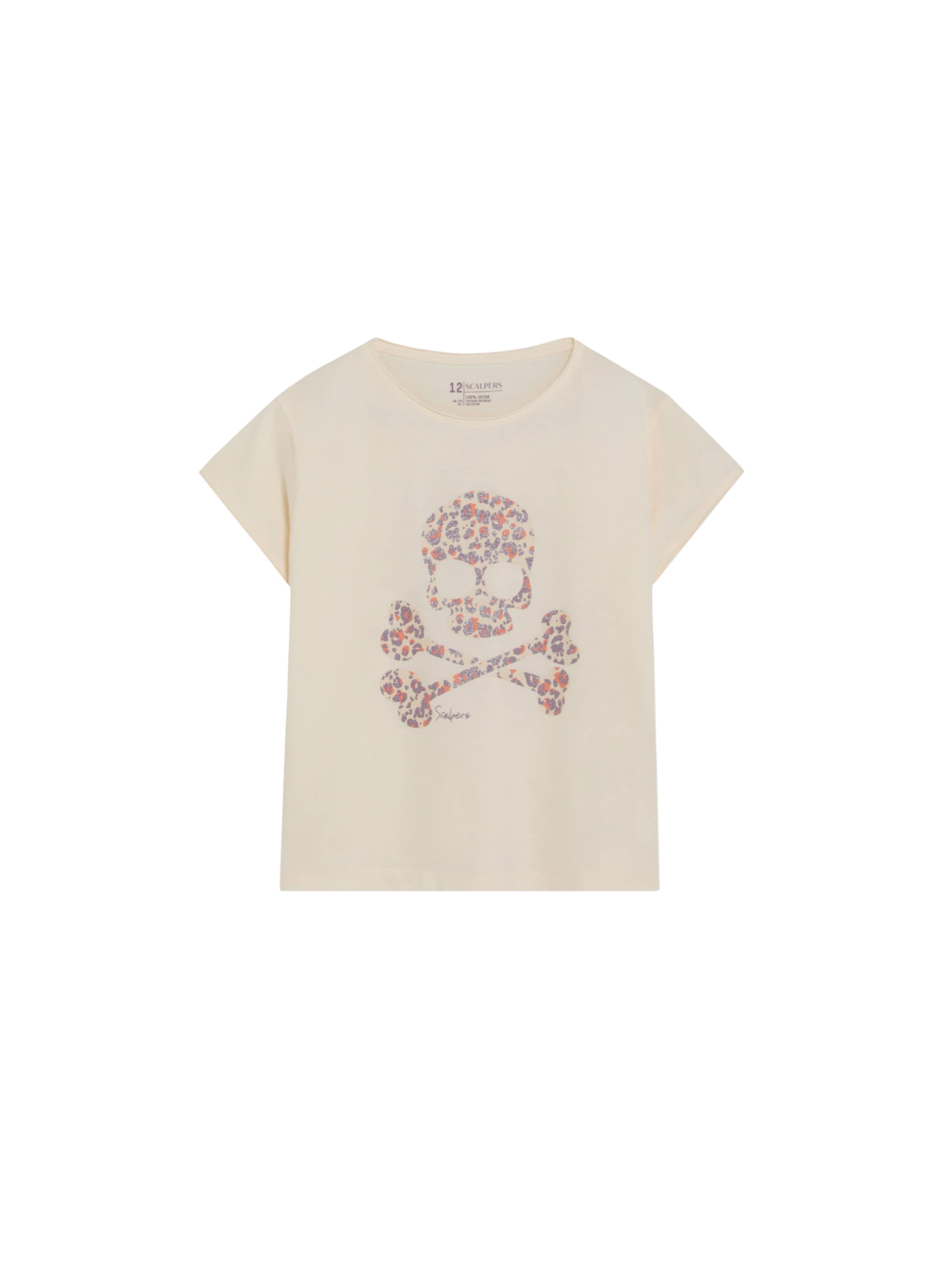 Scalpers Functioneel shirt ' ' in Beige: voorkant