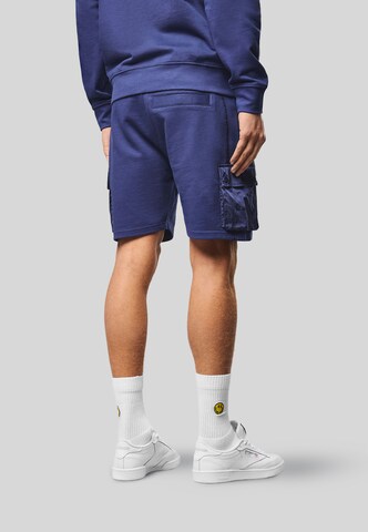Weekend Offender Regular Cargobroek 'Noreaster' in Blauw