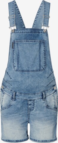 Supermom Regular Tuinbroek jeans 'Gamett' in Blauw: voorkant