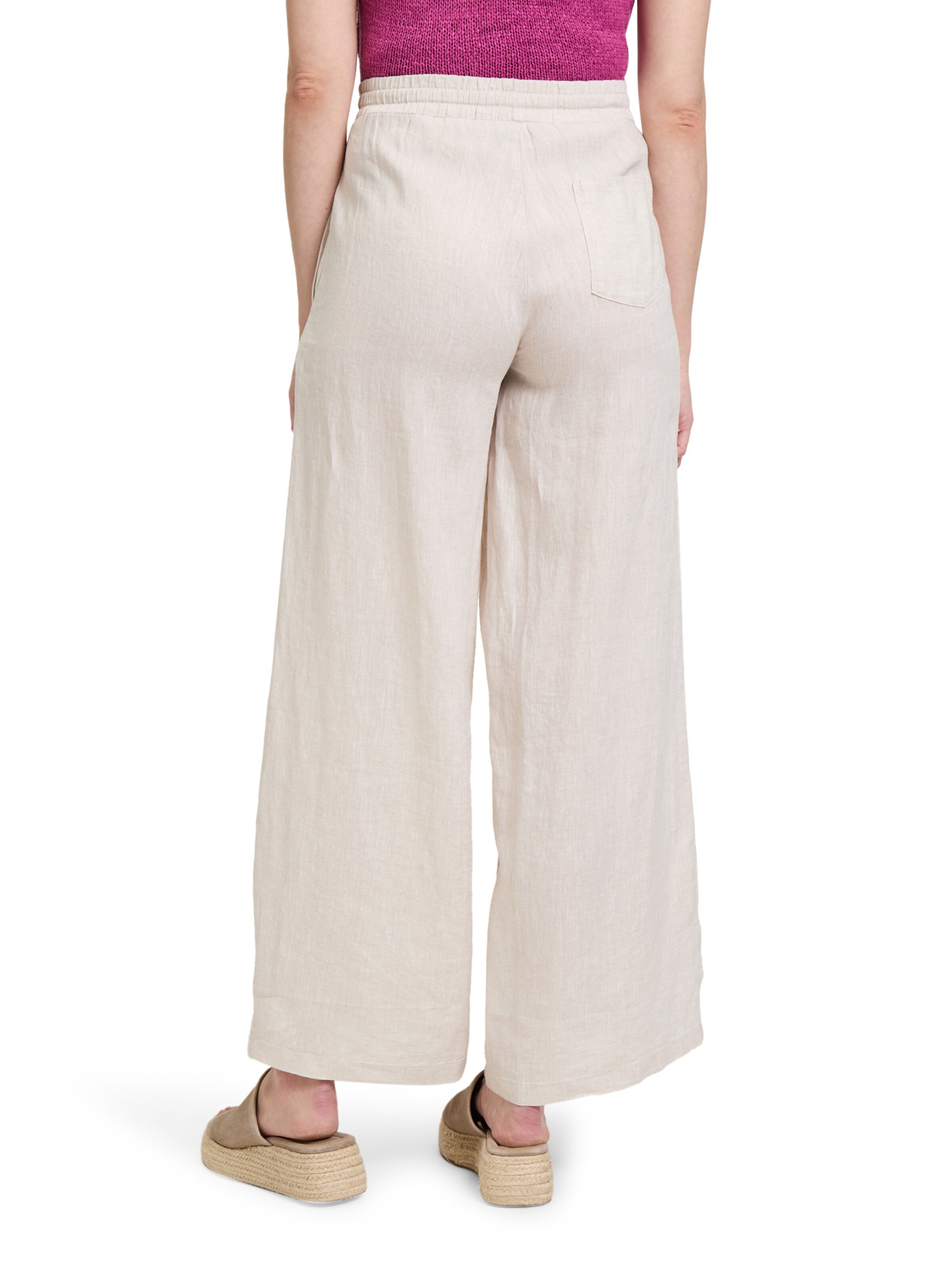 Loosefit Pantalon Cartoon en beige