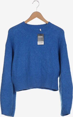 WEEKDAY Sweater & Cardigan in L in Blue: front