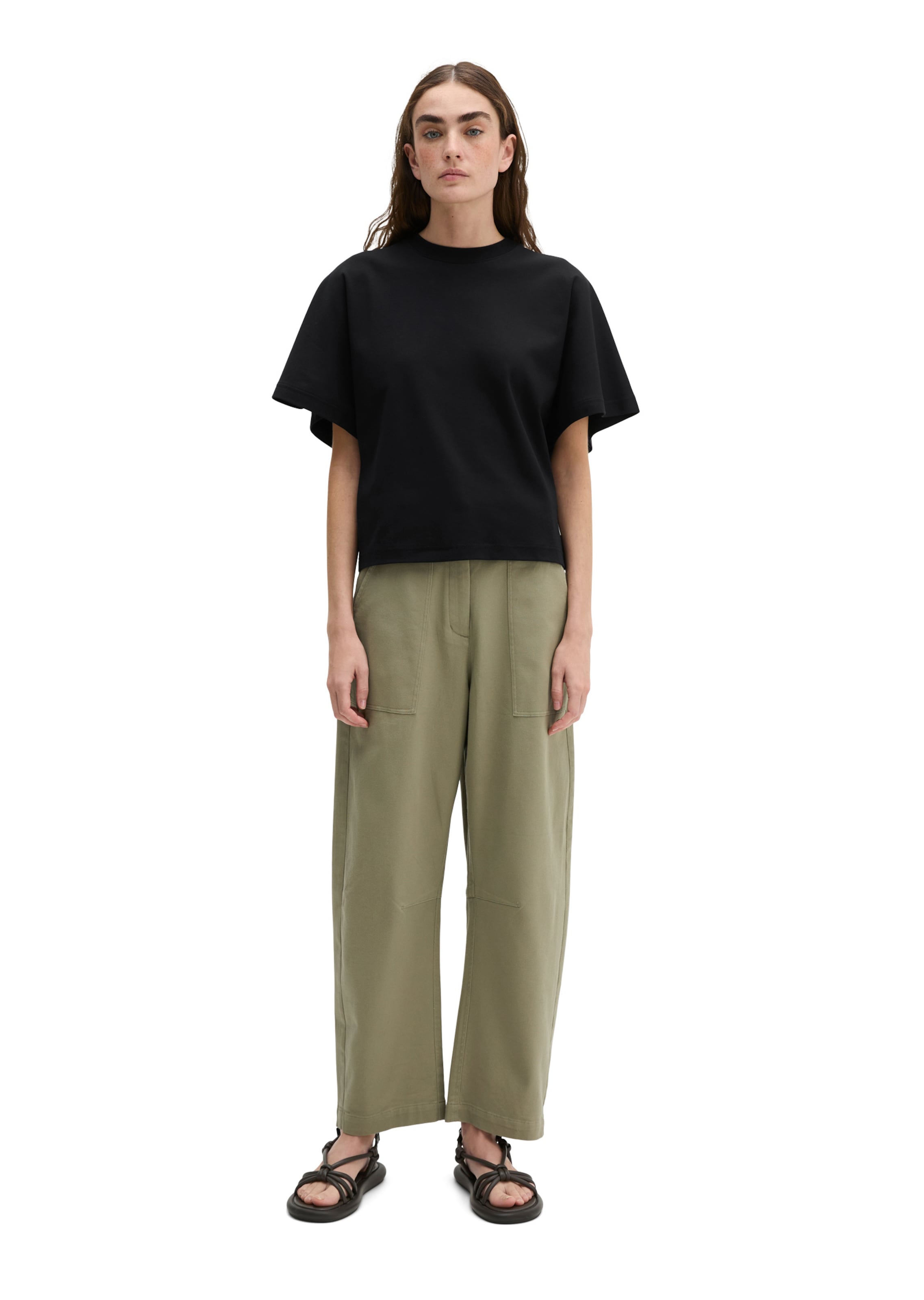 Marc O'Polo Shirt in Schwarz