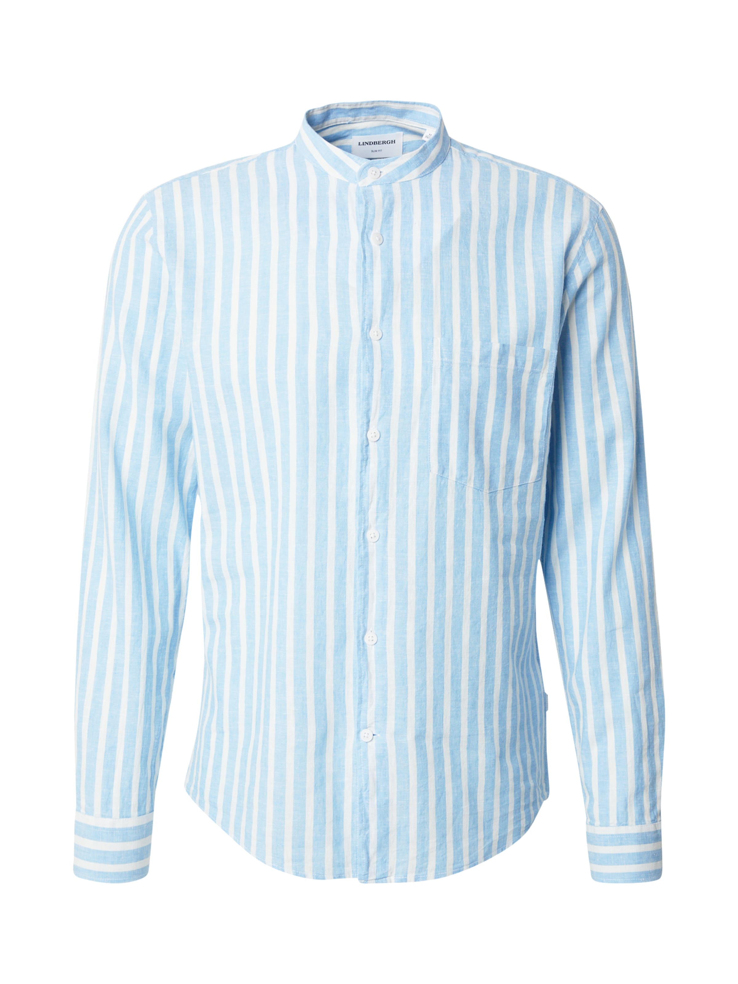 Lindbergh Regular fit Πουκάμισο σε μπλε: μπροστά