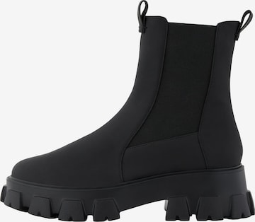 PIECES Chelsea boots 'Andria' in Zwart: voorkant