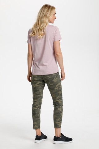 Cream Shirt 'Naia' in Pink