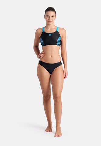 ARENA Korzetová Sportovní bikiny 'OPENINGS' – černá
