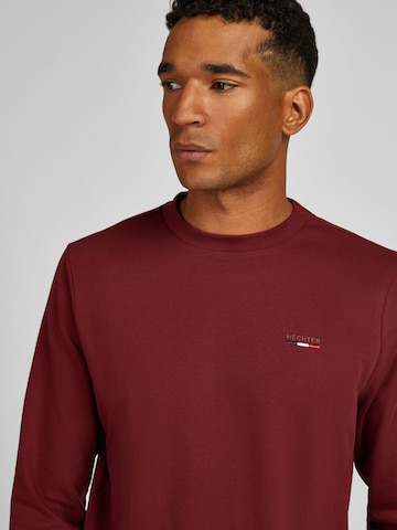 Sweat-shirt HECHTER PARIS en rouge