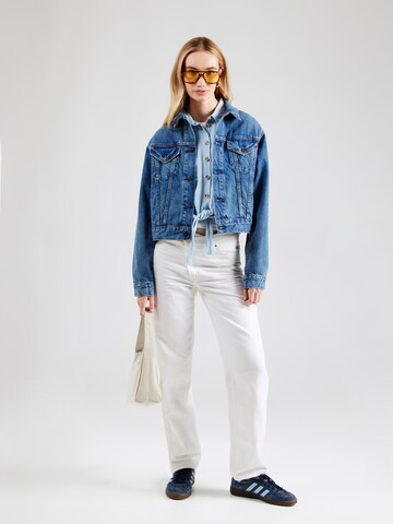 Camicia da donna 'PCPIA' di PIECES in blu
