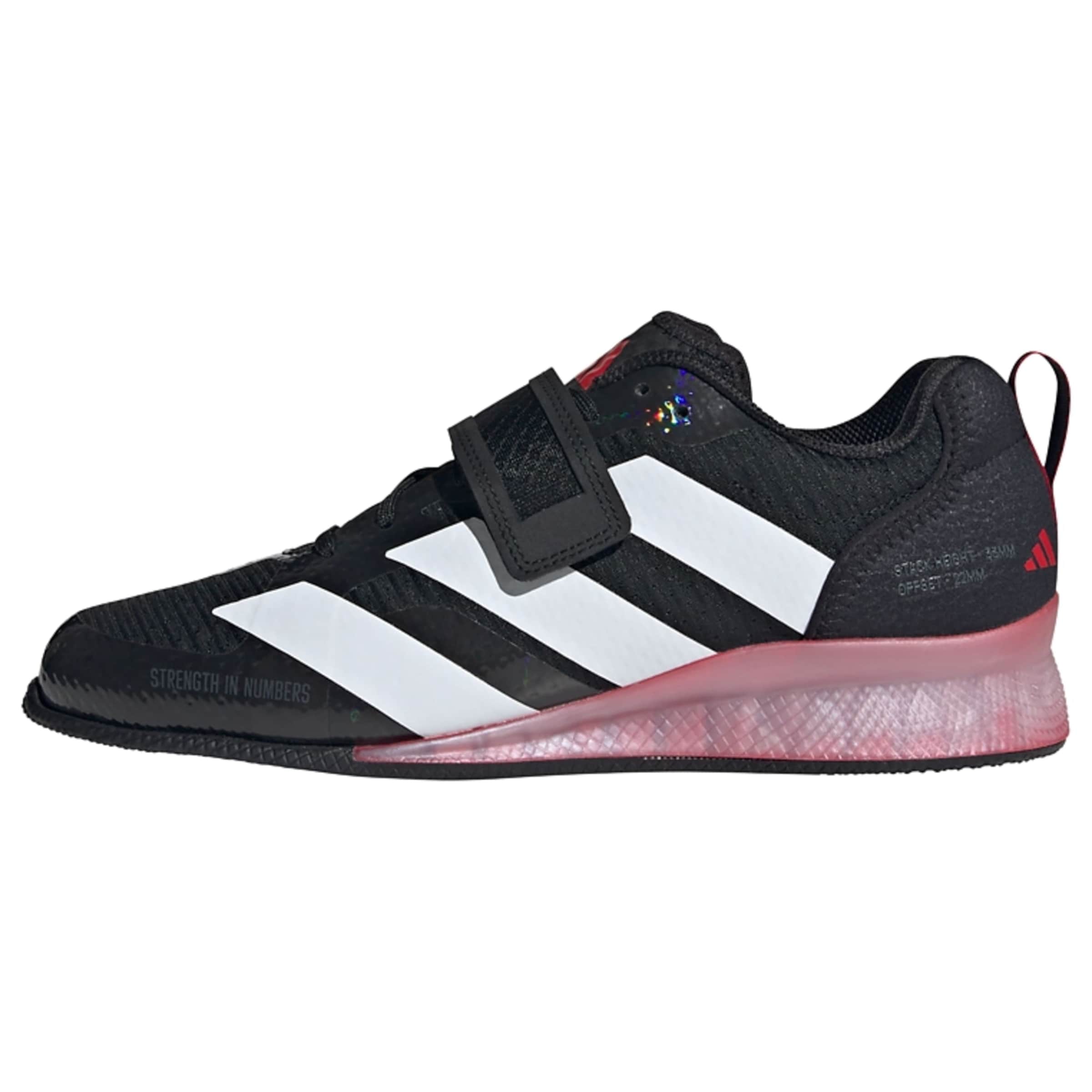 Chaussure de sport 'Adipower 3' ADIDAS PERFORMANCE en noir : devant