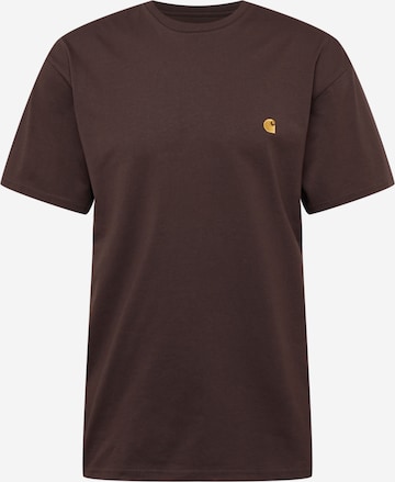 Carhartt WIP T-Shirt 'Chase' in Braun: predná strana