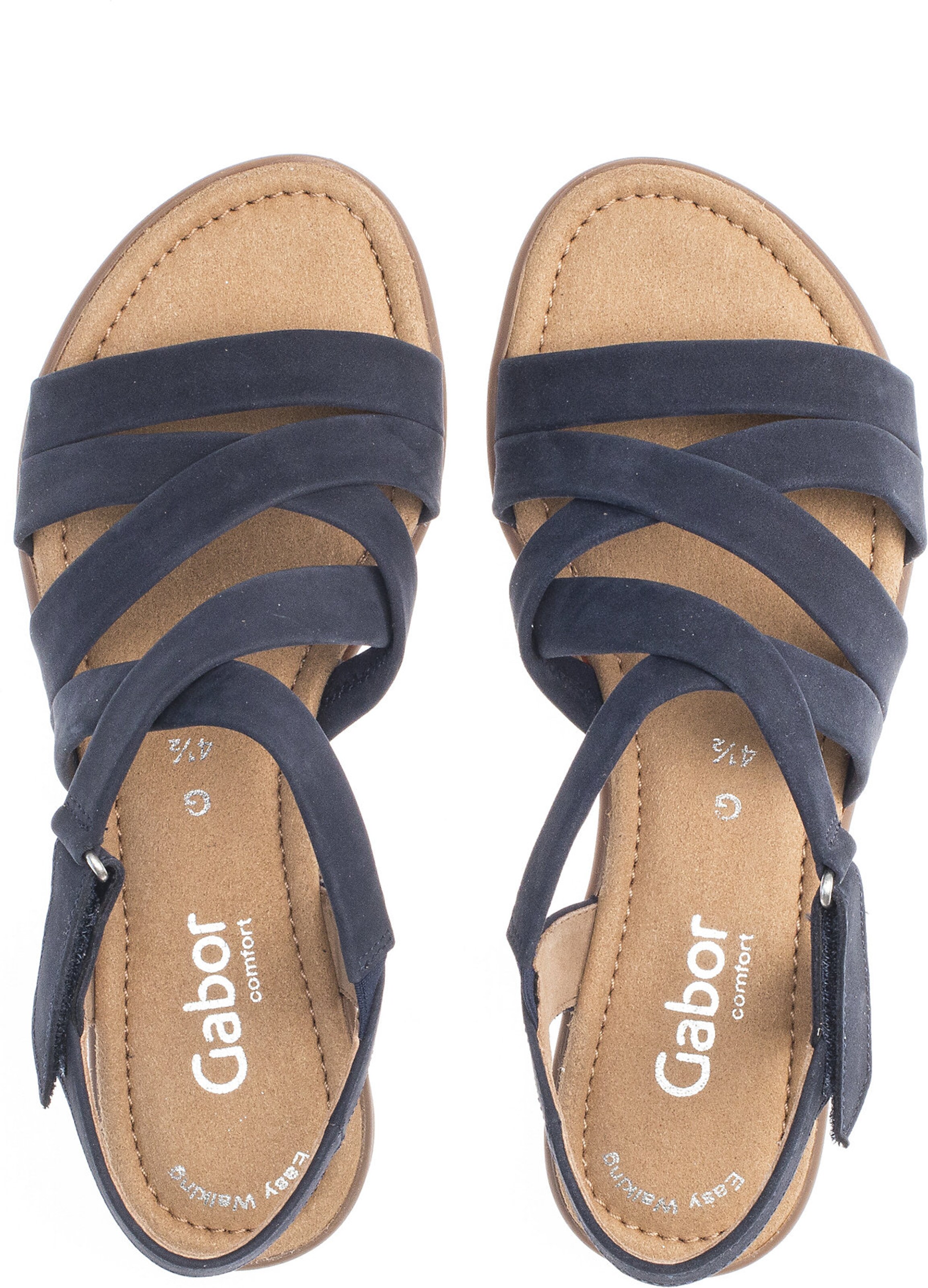Sandales à lanières GABOR en bleu