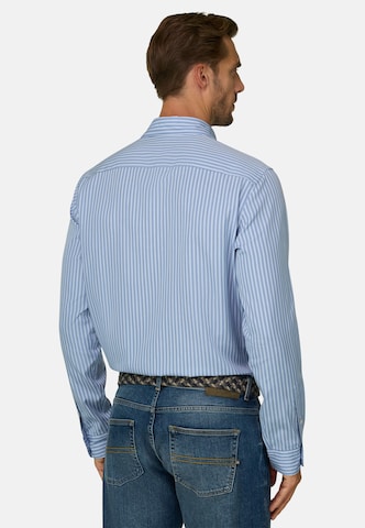 Boggi Milano Regular fit Overhemd in Blauw