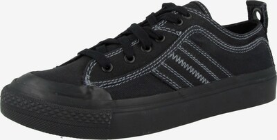 DIESEL Baskets basses ' S-Astico ' en gris clair / noir, Vue avec produit