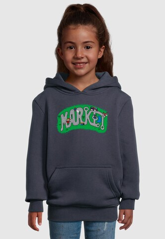 MARKET Sweatshirt 'City Streets' in Blau: Vorderseite