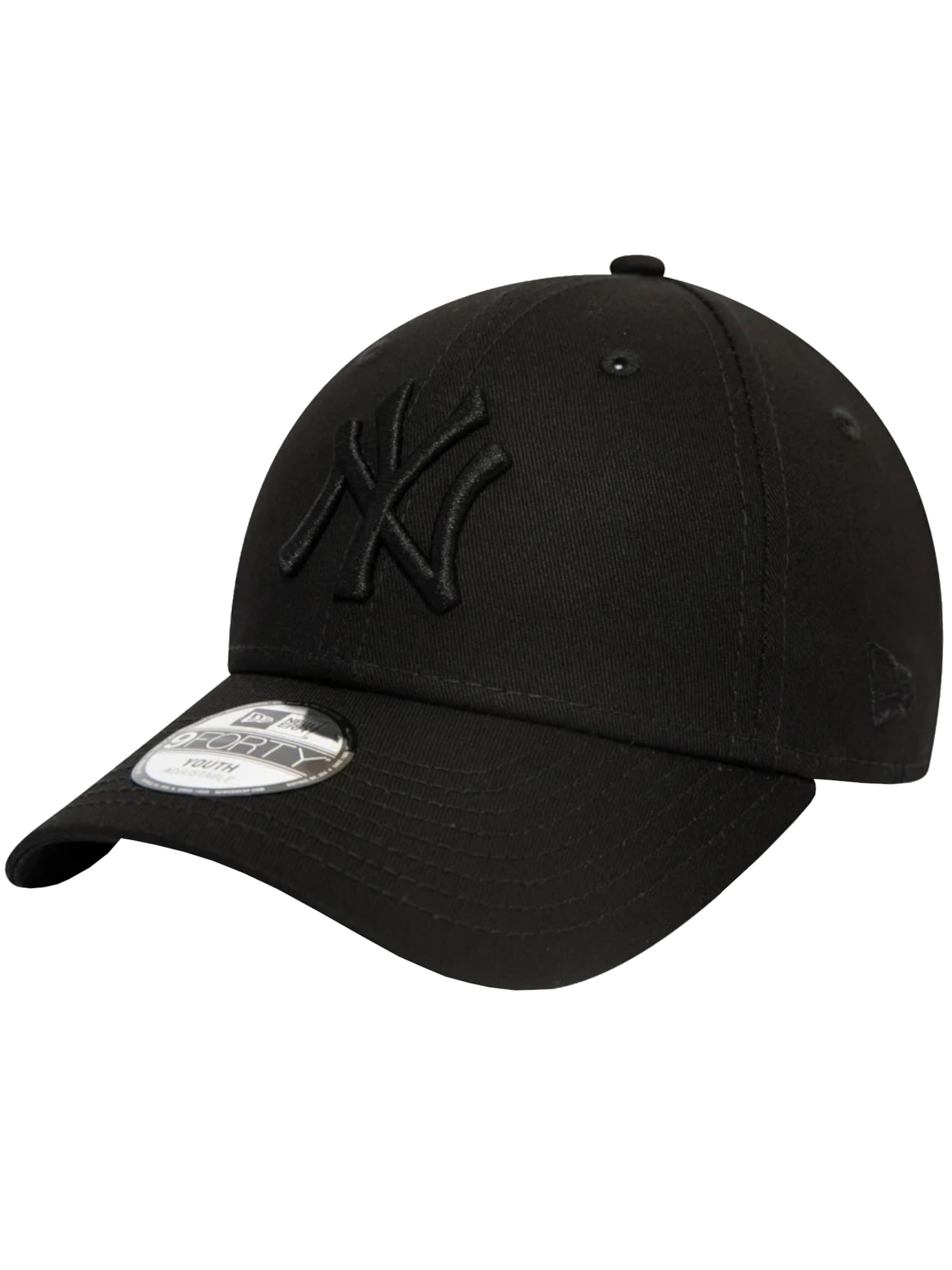 NEW ERA Hut 'New Era League Essential New York Yankees Kids Cap'‌‌‌‌‌‌‌ in Schwarz: Vorderseite