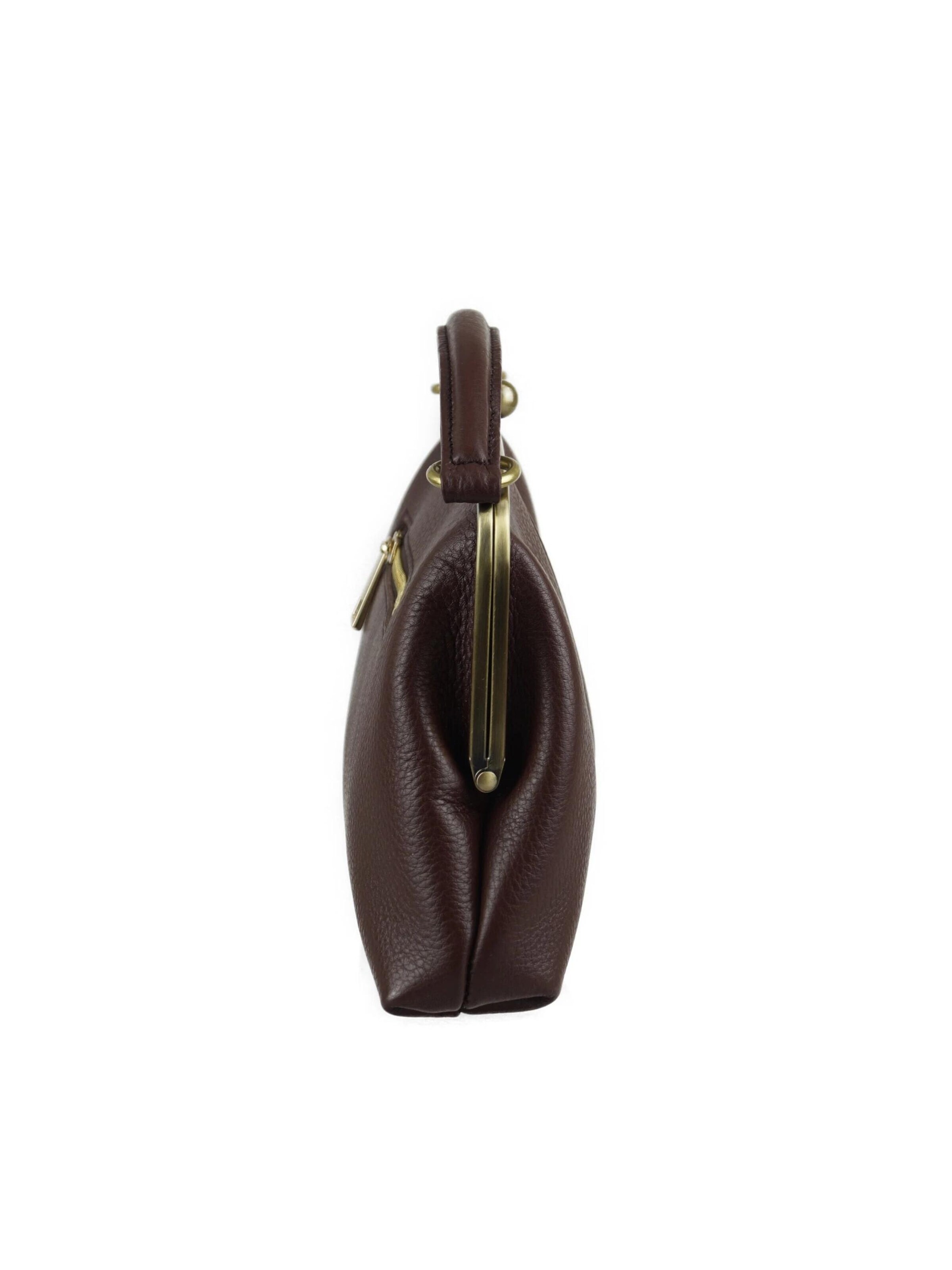 Sacs à main 'Kleine Olive – Leder Handtasche & Umhängetasche' Taschenkinder en marron