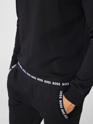 BOSS Sweatshirt 'Salbeos' in Black