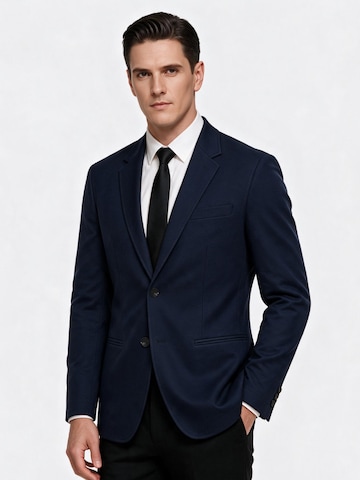 ALLTHEMEN Regular fit Suit Jacket 'Tragestolz' in Blue