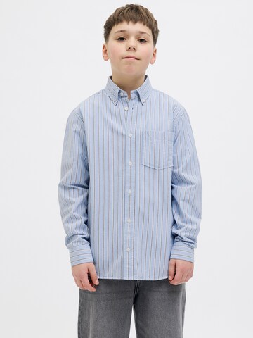 Jack & Jones Junior Comfort Fit Skjorte 'JORTHEO' i blå: forside