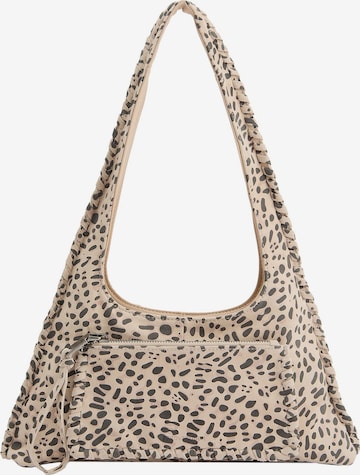 FREDsBRUDER Shoulder bag 'Calm' in Brown: front